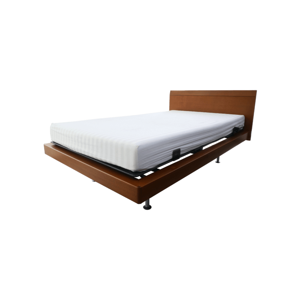 เตียงผู้ป่วยไฟฟ้า PARAMOUNT BED รุ่น Intime 7000 สี ไม้ พร้อมที่นอน รุ่น SMART SLEEP